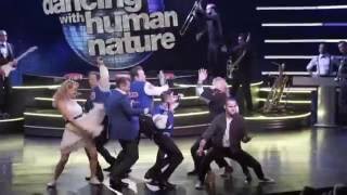 Robert Herjavec and Kym Johnson Dancing with Human Nature Jukebox