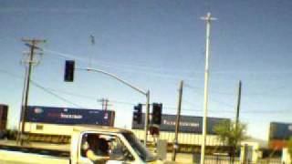 preview picture of video 'train on Patagonia St. in Benson, Az'