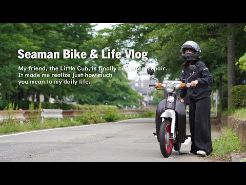 🇯🇵 I Didn't Realize How Much You ー My Little Friend ー Meant to Me｜Honda Little CUB｜Japan’s Motovlog