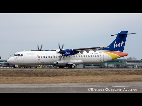LIAT ATR 72-600 Tech Stop for Storage in Muskoka | Toronto Pearson Int'l