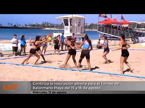 Continúa la inscripción abierta para el Torneo de Balonmano Playa de Arrecife