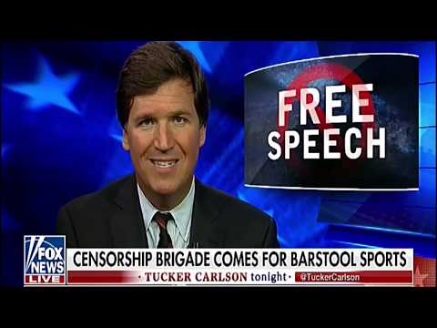 Tucker Carlson - Portnoy Of Barstool Sports Under Fire For Free Speech