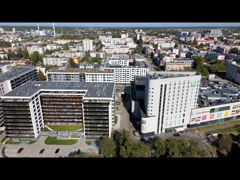 BIAŁYSTOK Apartamenty Jagiellońskie i Galeria Jurowiecka - 2025.09.21 #białystok #drone #4k #travel