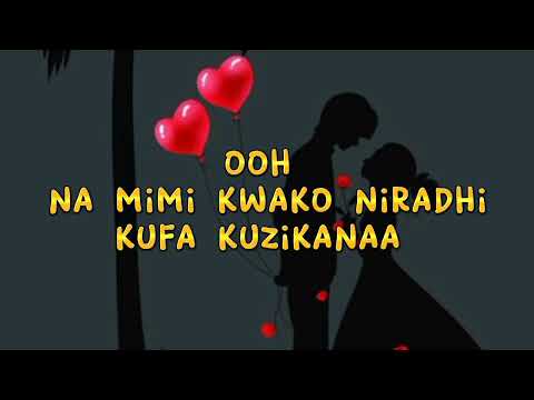 Jux Ft. Zuchu - Nidhibiti (Lyric Video By HolyKing Media)