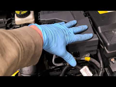 how to jumpstart a car with awkward battery position! Citroen C4 4K