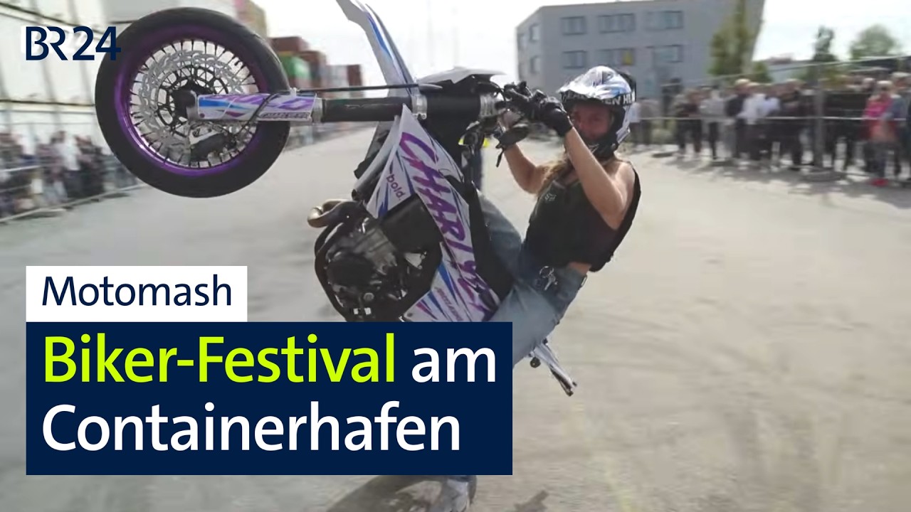Motomash: Fahr-Freiheit für Biker – inklusive Stunts | Abendschau | BR24