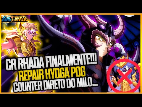 BOMBA!!! TUDO SOBRE O REPARO DO HYOGA POG + CR RHADA + SKILL DA NOVA PANDORA / Saint Seiya Awakening
