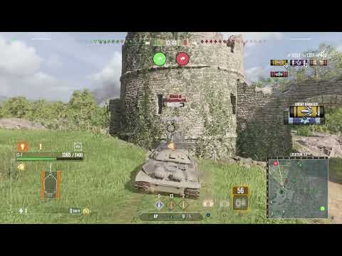 World of Tanks Console: IS-7 Ramming Things