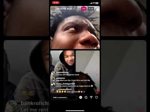 BLOODYHOUND & RELL VERT ARGUING W/THEY Opps & In The Comments ????????#viral #trending