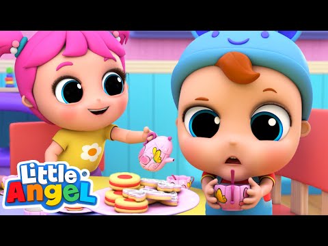 Princess Jill's Tea Party Song (Good Manners with Baby John) | Kids Cartoons and Nursery Rhymes