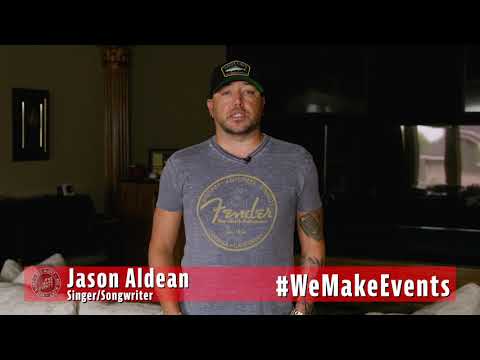 Jason Aldean Supports #WeMakeEvents