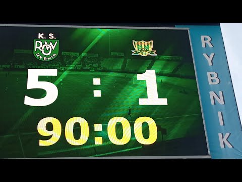 Skrót spotkania ROW 1964 Rybnik - LKS Drzewiarz Jasienica 5:1