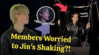 Download lagu Members are so Worried! Their Reaction when they saw Jin Shaking in fear but Jin covered it up?! mp3 Download lagu Members are so Worried! Their Reaction when they saw Jin Shaking in fear but Jin covered it up?! mp3