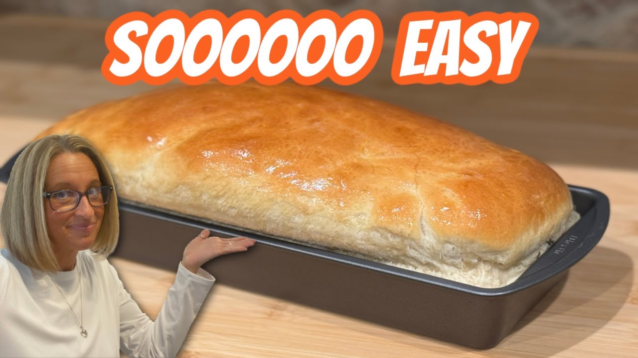 This BREAD is SOOOO EASY to Make | NEVER BUY Bread AGAIN AFTER this