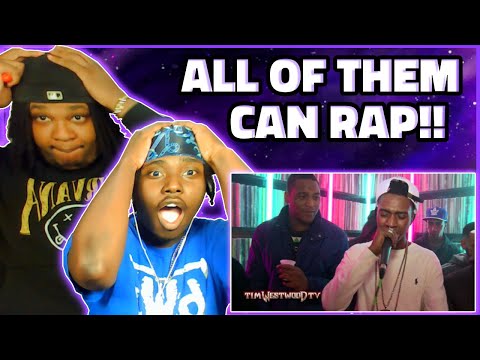 NINES BROUGHT OUT THE MANDEM!!! BLOODLINE Reacts to Nines & CRS freestyle - Westwood Crib Session