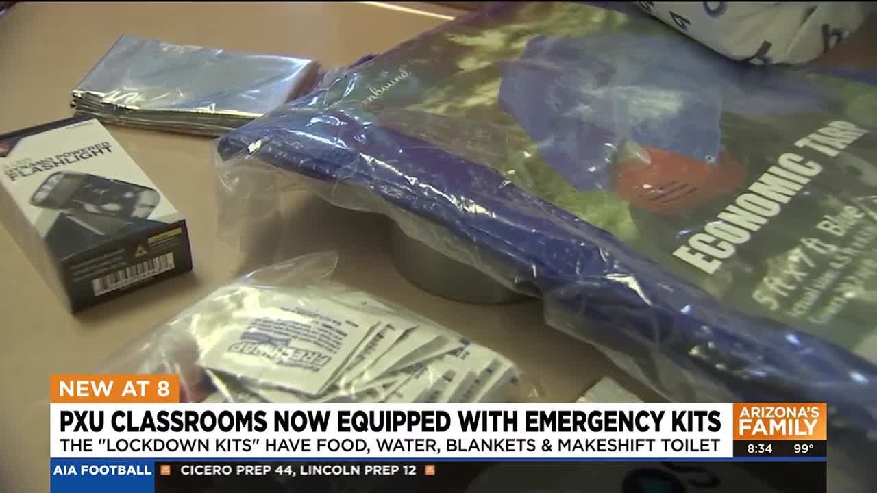 Phoenix high schools equipped with emergency kits for lockdowns