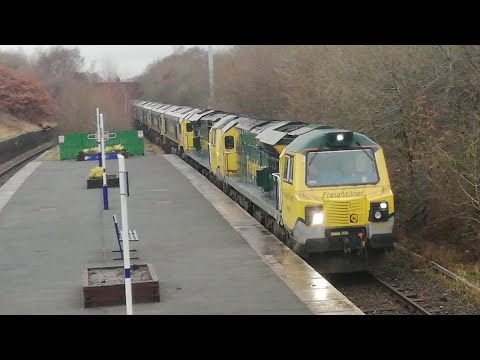 Freight services from today (including a 8 loco convoy)