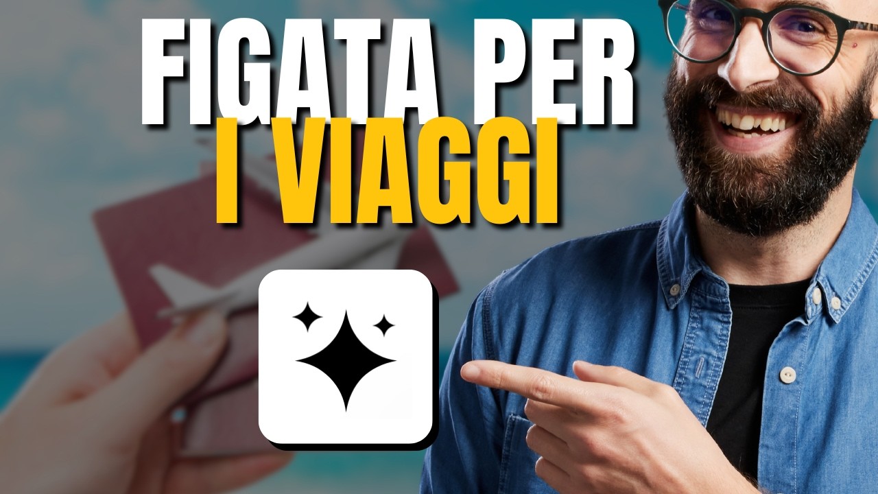 Un'AI comodissima per i VIAGGI (e completamente GRATIS)