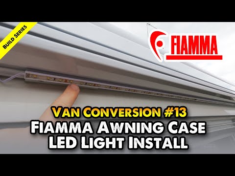How to install the Fiamma LED awning case light