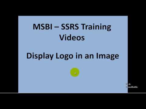 MSBI - SSRS - Display Logo in an Image