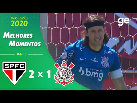 SÃO PAULO 2 X 1 CORINTHIANS | MELHORES MOMENTOS | 6ª RODADA BRASILEIRÃO 2020 | ge.globo