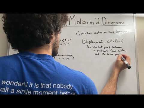 Physics 101 - Chapter 4 - Motion in Two Dimensions