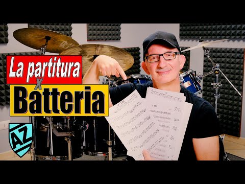 La partitura di batteria