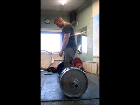 Teemu Leppänen RAW Deadlift 300kg x3 www.gometal.com