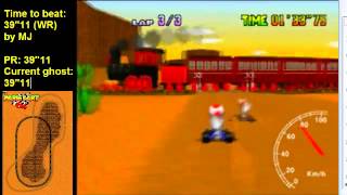 MK64 - former world record on Kalimari Desert - 39''10 (NTSC: 32''52)