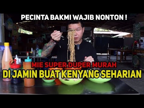 MAKAN ENAK GAK PAKE MAHAL !!! BAKMIE DENGAN PORSI YANG BUAT KALIAN KENYANG SEHARIAN !