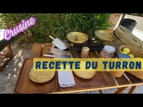 Recette du turron