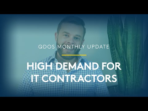 Demand For IT Contractors Rockets | Qdos Monthly Update