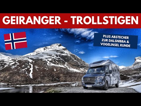 #442 - Norwegens HIGHLIGHTS - Geiranger - Trollstigen - Dalsnibba - Vogelinsel Runde - NORWEGEN PUR