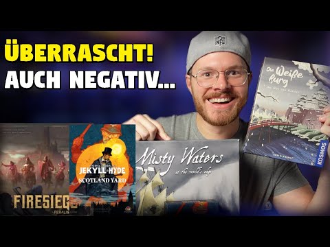 Die Weiße Burg überrascht mich nicht nur positiv... 🏆 4 Brettspiel Neuheiten im Fazit