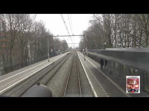 [Cabview] Riding with the train driver from Rotterdam to Utrecht. (Without speedometer).