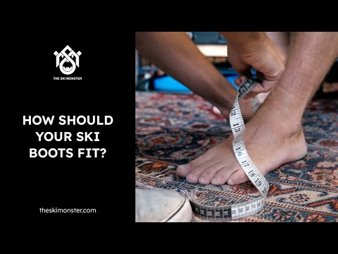 How Should Ski Boots Fit and Feel? (How tight should ski boots be)
