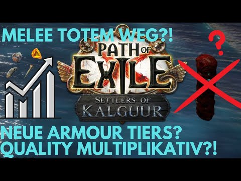 Riesen Quality Change! Melee Rework?! / 3.25 Teaser / Path of Exile Settlers of Kalguur