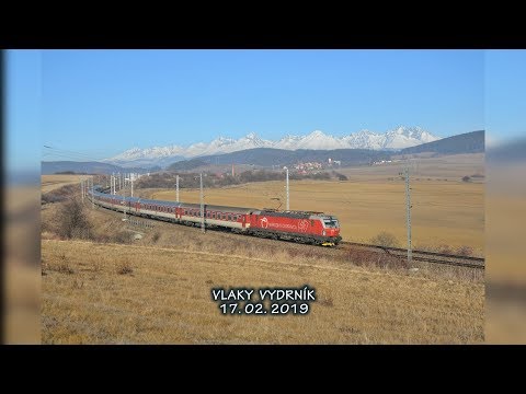 Vlaky Vydrník, 17.02.2019