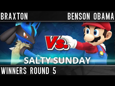 Salty Sunday @ eBash 46 (WiiU) - Braxton VS PBLK |  NG Benson Obama - Winners Round 5