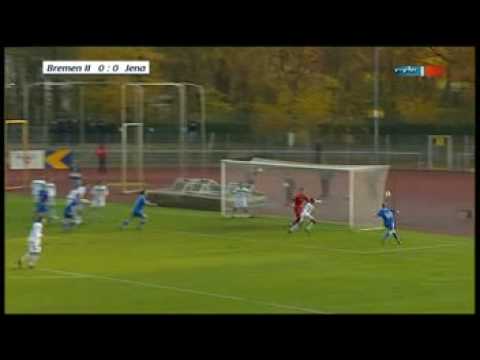 14.Spieltag 3.Liga Saison 08/09 Bremen II - FC Carl Zeiss Jena Teil 1