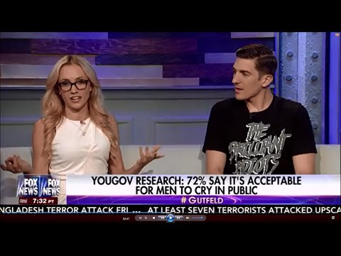 07-02-16 Kat Timpf on Gutfeld - Should Men Cry in Public?