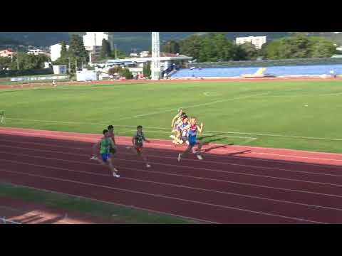 100m [M], FINALE i zlatni Farkaš - Prvenstvo Balkana za mlađe juniore i juniorke 2022