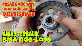Download lagu Cara Pasang Cage/Bentengan Kopling (otomatis ganda) Suzuki Smash mp3