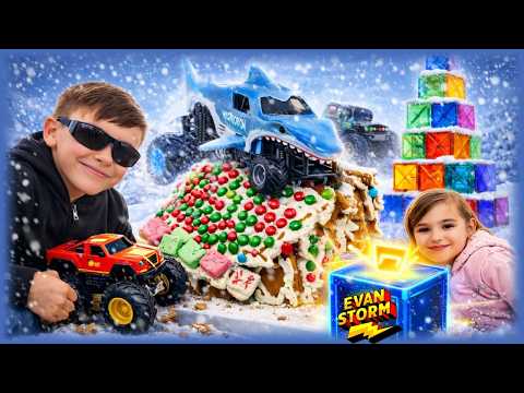 EPIC Monster Trucks, Challenges & Family Fun! | Evan Storm January Compilation 2026