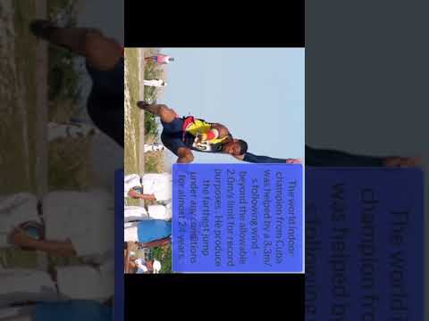 Juan Miguel Echevarría Jumps 8.92 At Copa Cuba Meeting , Havana.