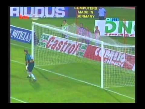 1996 September 12 Benfica Portugal 5 Ruch Chorzow ...
