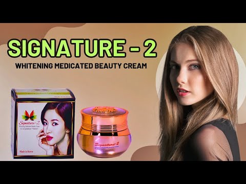 Signature - 2   Whitening medicated beauty cream