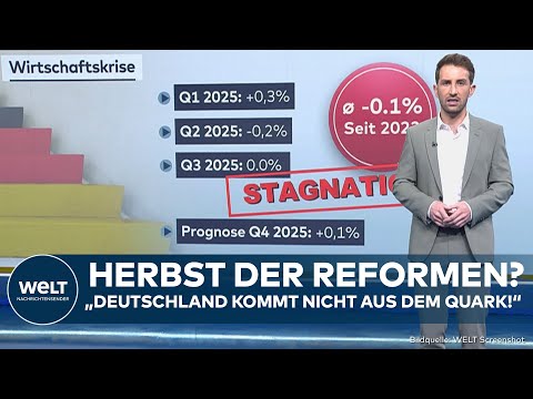 DEUTSCHLAND: Kanzler-Krise! Herbst der Reformen? So will Merz die Wirtschaft in Schwung bringen