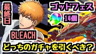 【どっち引く？】無課金・微課金向け！ BLEACHコラボとゴッドフェス、どっちのガチャを引くべき？ に答えます。【パズドラ】