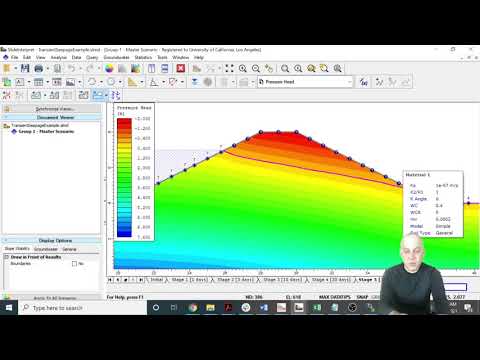 4.3 Transient Seepage Analysis